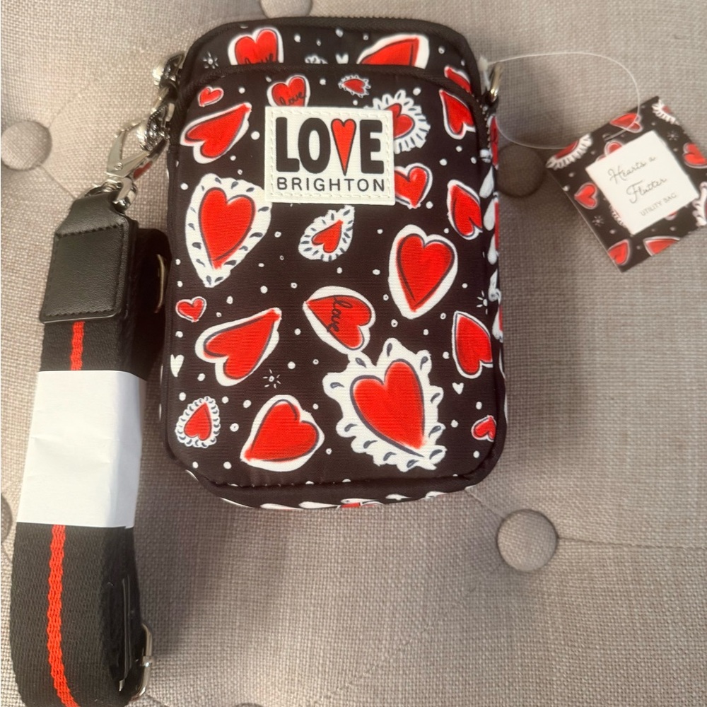 Brighton Hearts a Flutter Crossbody Bag